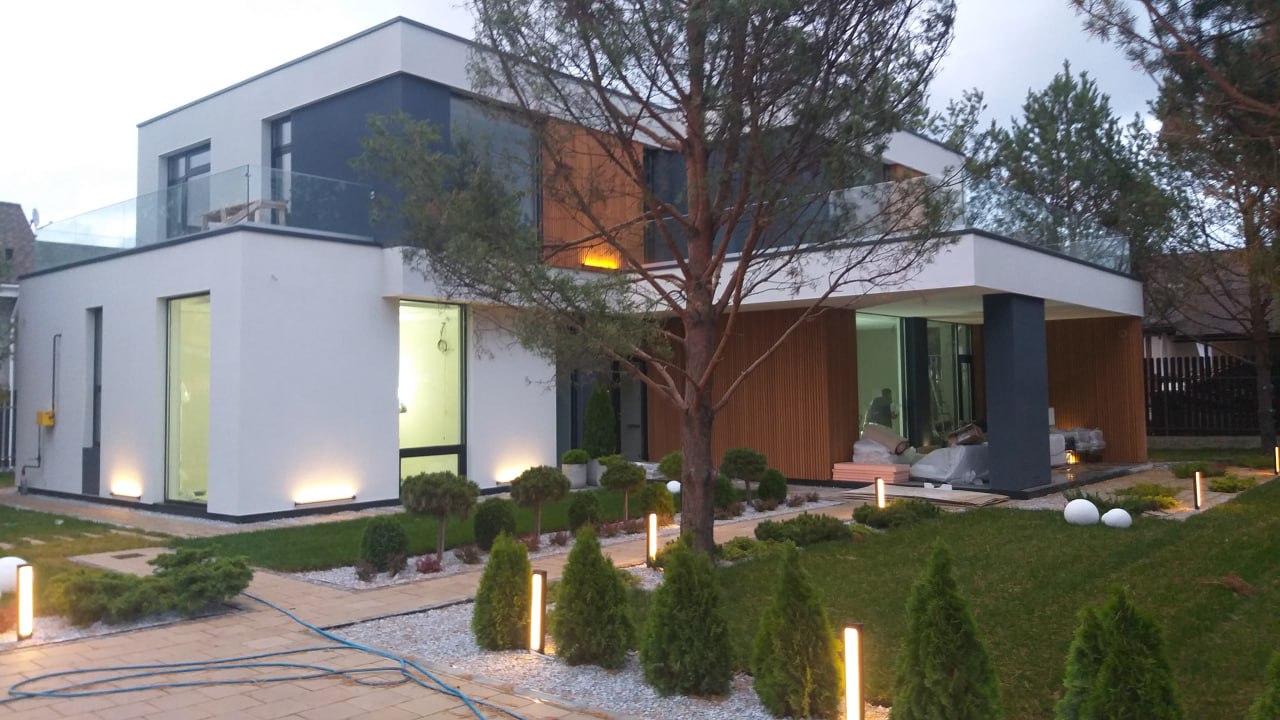 Строительство дома 2 этажа 350 м2 под ключ